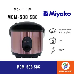 MIYAKO : MCM-508 SBC MAGIC COM / RICE COOKER 3IN1 1,8 LITER