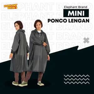 Jas Hujan Elmondo 201/Jas Hujan Ponco Poncho Lengan Elmondo Ceria 201