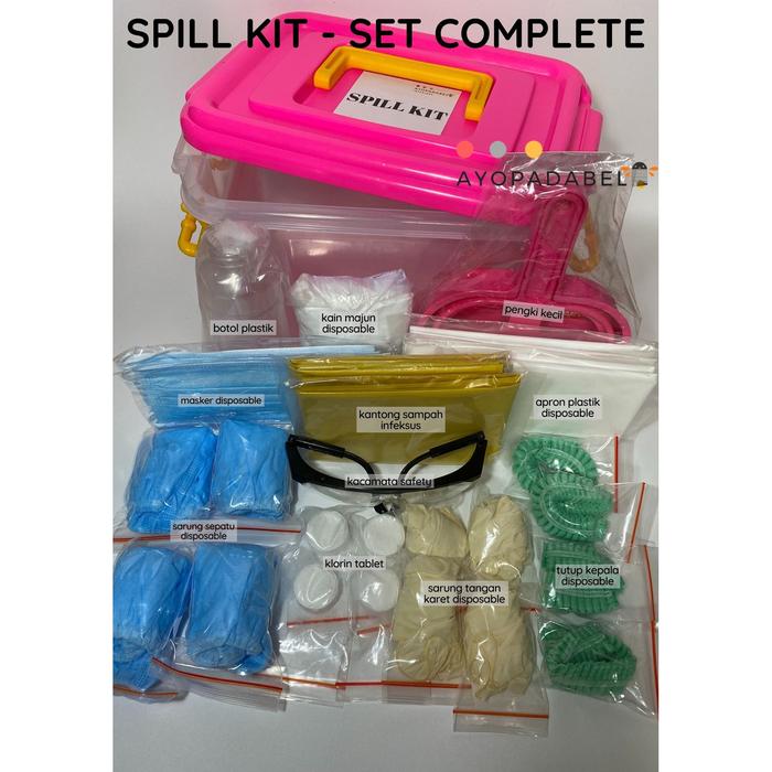 Apd Lab Set Jual SPILL KIT / APD RUMAH SAKIT - Set KOMPLIT - Komplit - Kab ...
