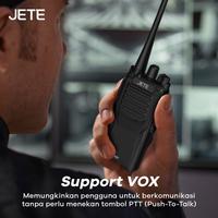 Gambar JETE HT H101 Handy Talky 16 Channel Jarak 5km - Garansi 2th - HT H101 (1pcs) dari JETE Indonesia Mall Jakarta Pusat 4 Tokopedia