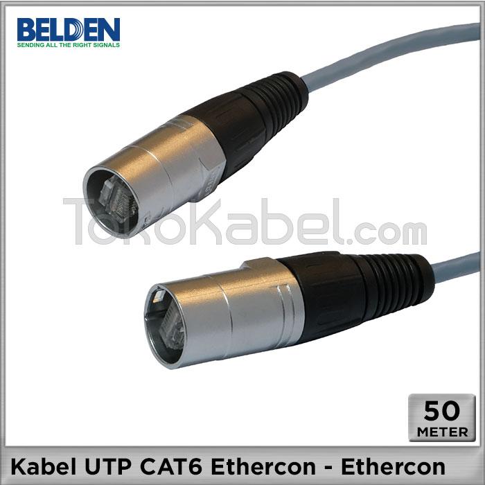 Gambar Kabel UTP CAT6 Ethercon – Ethercon [50m] dari tokokabel Kota Administrasi Jakarta Utara Tokopedia