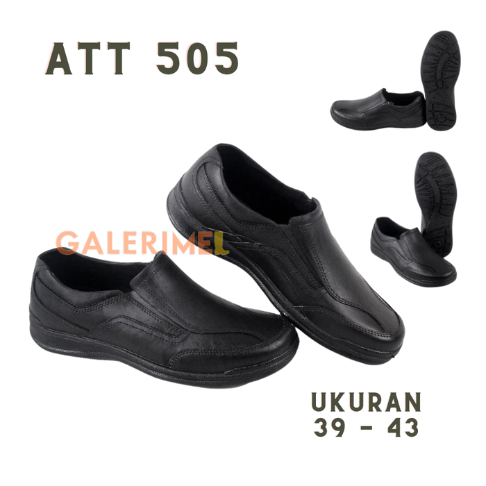 Gambar Sepatu Pantofel ATT AB 505 | Sepatu Kerja Pantofel Murah dari GaleriMeL Kota Administrasi Jakarta Barat Tokopedia