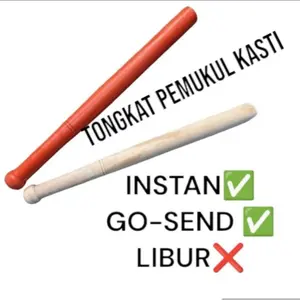 TONGKAT PEMUKUL KASTI BAHAN KAYU MURAH