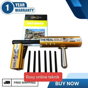 The real gold AKS long range Gold Detector 6 Antennas