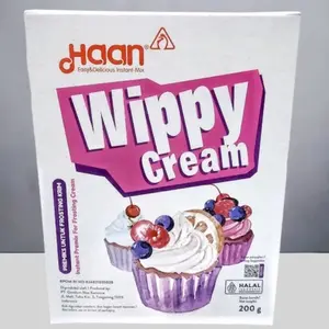 Whip Cream Instan Haan Wippy Cream Topping Powder 400gr