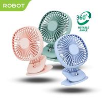 Gambar ROBOT RT-BF10B Mini Fan Kipas Angin Portable Klip Jepit 2000mAh 3Speed - BLUE dari QUEEN id Official Kab. Tangerang 5 Tokopedia