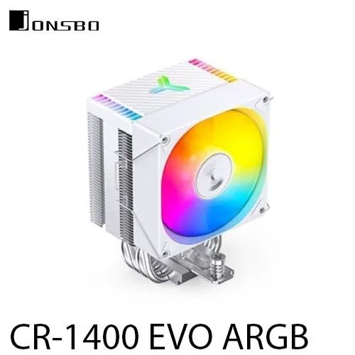 JONSBO CR-1400 ARGB WHITE CPU Fan Cooling / HSF Cooler RGB 0