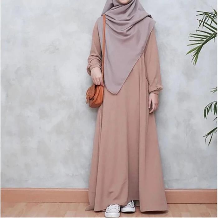 Gambar Baju Gamis Syari Wanita Terbaru Rosalin Maxi Dress Termurah dari Lapak Jaya22 Kab. Bandung Tokopedia