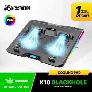 NYK Nemesis X10 / X-10 Blackhole Cooling Pad Laptop Cooler Fan X 10