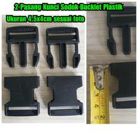 Gambar 2 pasang kunci tas penyambung tali tas gesper tas kunci sodok lock bag dari Putra Store Semarang Kota Semarang 1 Tokopedia