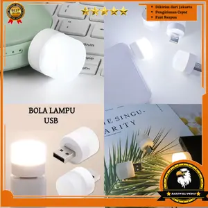 RJ USB Mini Light Lampu Baca USB Lampu Tidur USB