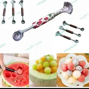 Alat Keruk Buah 2 in 1 /scoup buah