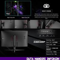 Gambar MSI G32CQ5P 32" Inch Curved - WQHD 170Hz 1ms DP HDMI HDR Monitor dari Duta Mandiri Infokom Kota Administrasi Jakarta Pusat 5 Tokopedia