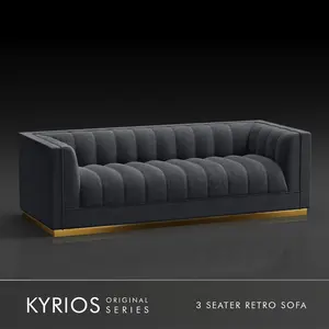 GUISE SERIES | Kyrios • Sofa Minimalis 3 dudukan / Sofa Minimalist 3 Seater | XIONCO