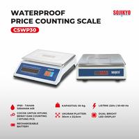 Gambar Timbangan Digital Anti Air Waterproof Timbangan Ikan Ayam Barang Basah Price Counting Scale 6kg 15kg 30kg SOJIKYO - CSWP6 dari Truteknik Kota Bekasi 5 Tokopedia