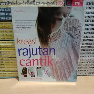 Buku Original KREASI RAJUTAN CANTIK Kriya Pustaka