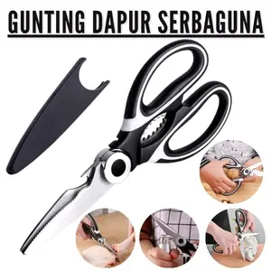 COD MJ88 Gunting Dapur Besar Serbaguna / Alat Pemotong Ayam Sayur Ikan