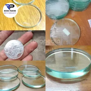 kaca tempered tahan panas 30mm x t 3mm