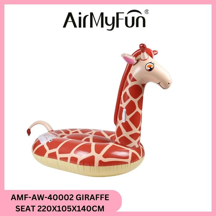 Gambar Ban Renang karakter AMF-AW-40002 GIRAFFE SEAT 220X105X140CM dari Herokids Kab. Bogor Tokopedia