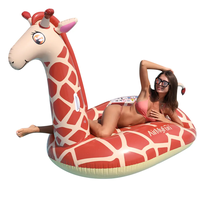 Gambar Ban Renang karakter AMF-AW-40002 GIRAFFE SEAT 220X105X140CM dari Herokids Kab. Bogor 4 Tokopedia