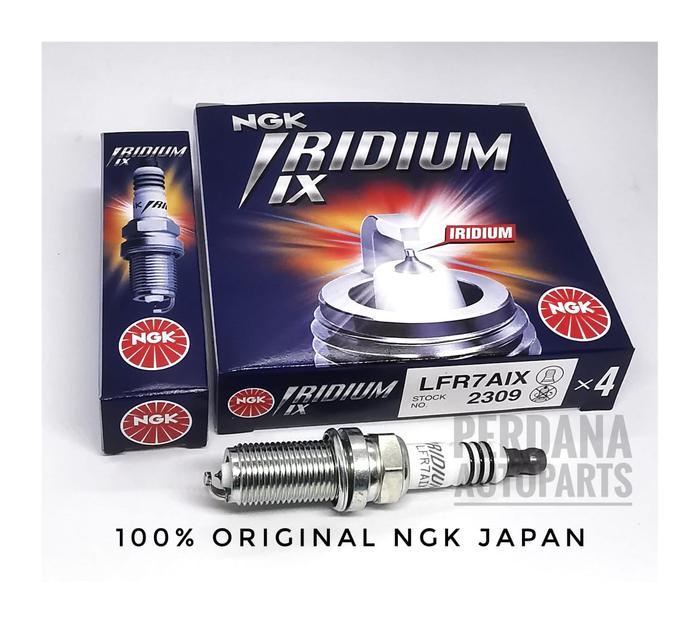 Gambar Busi NGK Iridium IX LFR7AIX Made in Japan (=DENSO IKH22) dari Perdana Autoparts Kota Administrasi Jakarta Barat Tokopedia
