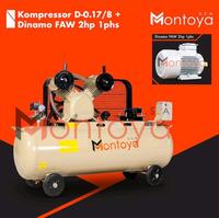 Gambar Kompresor Angin Montoya 2 Hp Komplit Dinamo 2 Hp 1 Phase dari Tsuzumi Japan Kota Tangerang 1 Tokopedia