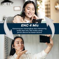 Gambar JETE Headset Open Fast With Mic 4 ENC Clear Audio IPX5 - Garansi 2th - Open Fast, Unit Only dari JETE Authorized Store Bali Kota Tangerang Selatan 5 Tokopedia