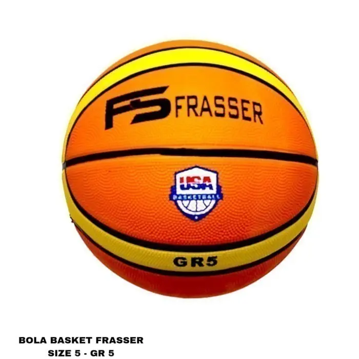 Frasser Bola Basket Rubber Original Size 3 5 6 7 Termurah BBS 18 2