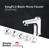 Gambar American Standard EasyFlo Keran wastafel push tombol on off chrome dari kamarmandiku.com Kota Administrasi Jakarta Timur 2 Tokopedia