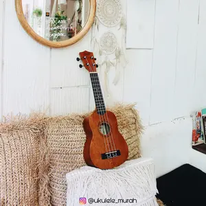ORIGINAL UKULELE COWBOY SOPRANO COKLAT TUA FREE TAS PICK SENAR