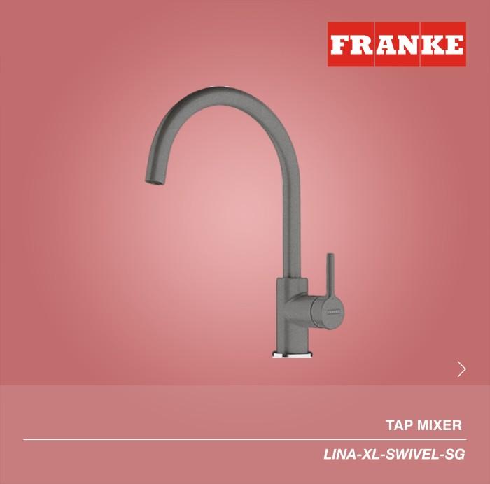 Gambar FRANKE Kitchen Faucet Side Lever Swivel Spout LINA XL SWIVEL SG dari PT Surya Pertiwi Kota Tangerang Tokopedia