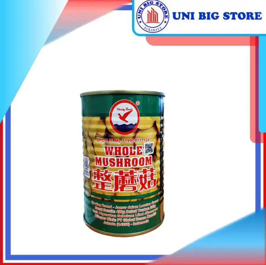 Su Herring Jamur Whole Mushrooms 400 gr Kaleng