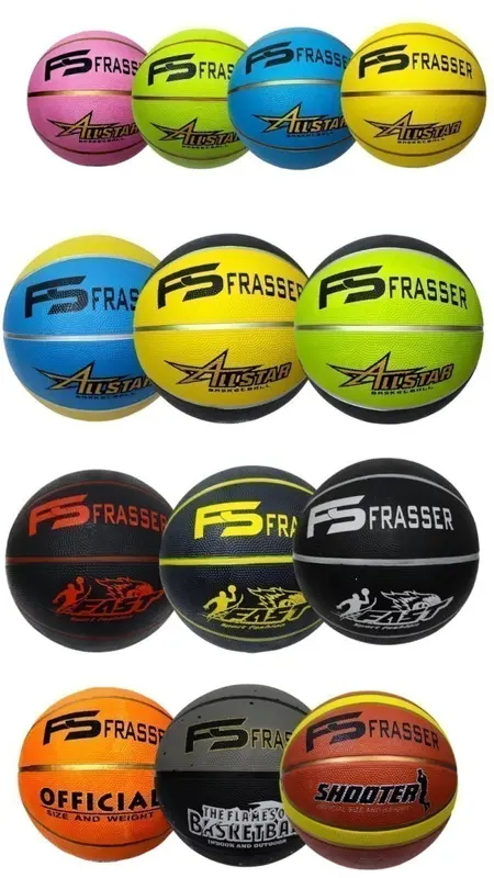 Frasser Bola Basket Rubber Original Size 3 5 6 7 Termurah BBS 19 5
