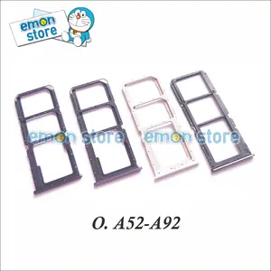 Simtray Slot Simcard Tempat Kartu SIM COMPATIBLE UNTUK Oppo A52 A92 Simlock