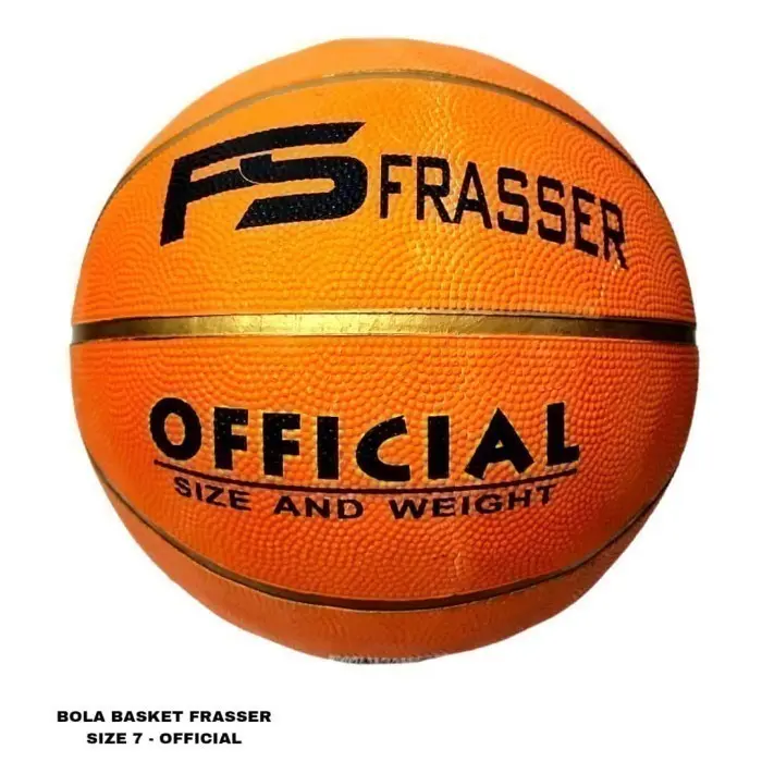Frasser Bola Basket Rubber Original Size 3 5 6 7 Termurah BBS 18 1