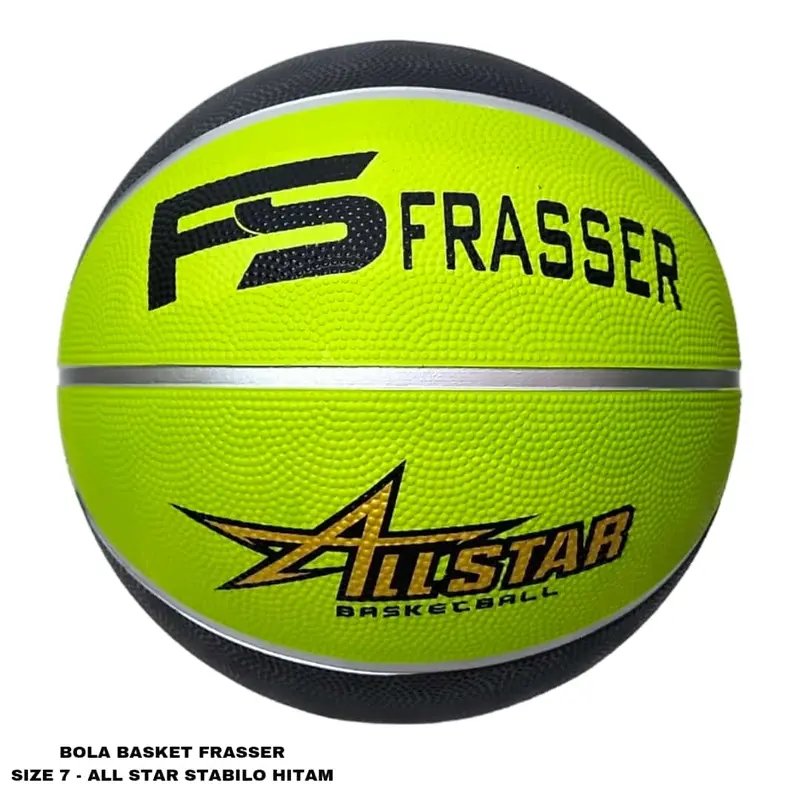 Frasser Bola Basket Rubber Original Size 3 5 6 7 Termurah BBS 19 4