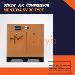 Screw Air Compressor 30 Hp 22 Kw Montoya SV30