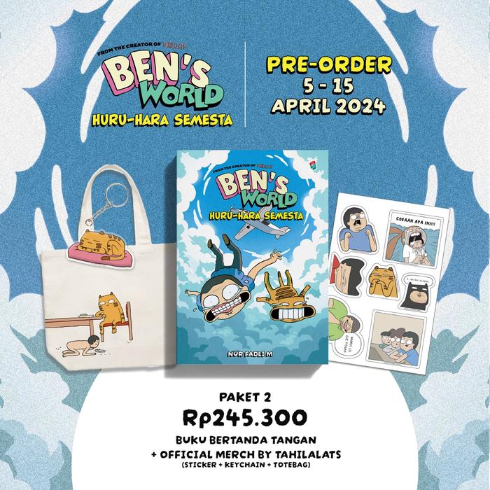 Gambar Buku Komik Ben's World: Huru-Hara Semesta By Nur Fadli M - Bumi Fiksi dari Bumifiksimedan001 Kota Medan Tokopedia