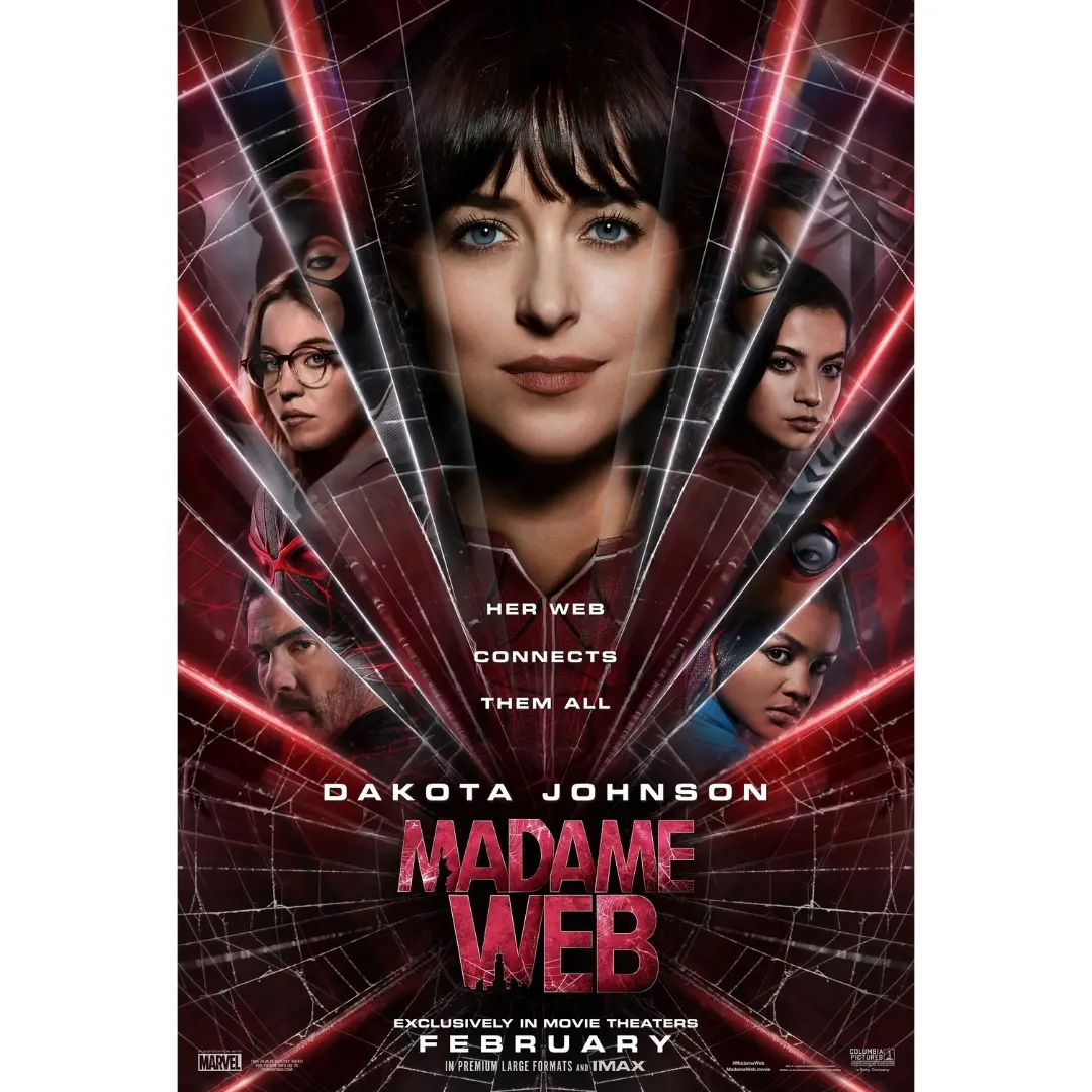 DVD MADAME WEB 2024
