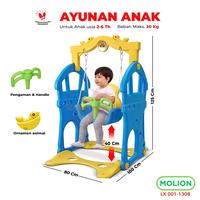 Gambar SPEEDS Mainan Ayunan Anak Swing Playround Bermain Kuda Kudaan M1308 - M1307 BIRU dari Speedshome Kab. Tangerang 1 Tokopedia