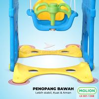 Gambar SPEEDS Mainan Ayunan Anak Swing Playround Bermain Kuda Kudaan M1308 - M1307 BIRU dari Speedshome Kab. Tangerang 5 Tokopedia