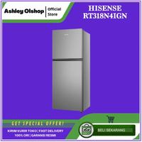 Gambar Kulkas 2 Pintu Hisense RT318N4IGN Grey 267 L Kulkas Hisense RT318 dari Ashley Olshop Official Store Kota Administrasi Jakarta Utara 1 Tokopedia
