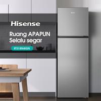 Gambar Kulkas 2 Pintu Hisense RT318N4IGN Grey 267 L Kulkas Hisense RT318 dari Ashley Olshop Official Store Kota Administrasi Jakarta Utara 3 Tokopedia