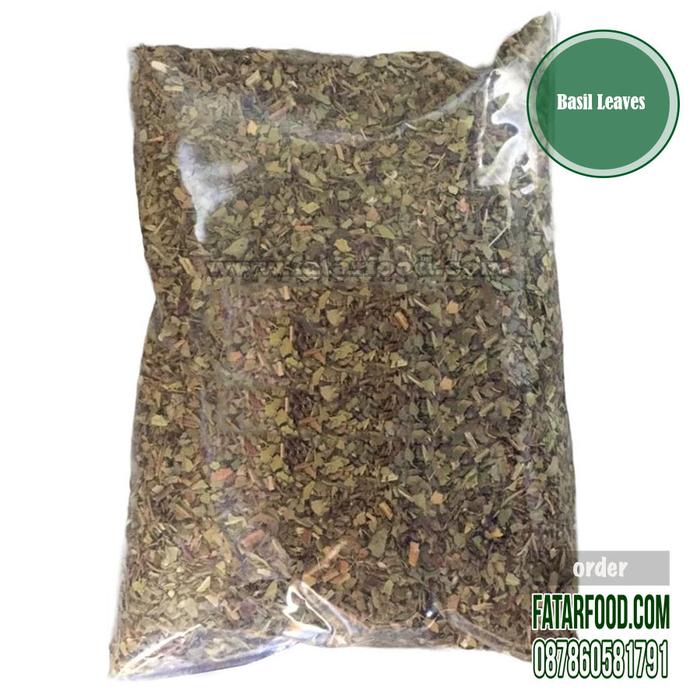 Gambar Dried Basil Leaves 1 kg by fatarfood dari fatarfood online shop Kota Denpasar Tokopedia