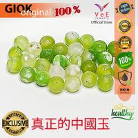 Gambar Butiran Beads Batu Giok Jade Jadeite Asli 6mm Green Phrenite - VeE dari Vee Jewelry Store Kota Bekasi 5 Tokopedia
