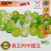 Gambar Butiran Beads Batu Giok Jade Jadeite Asli 6mm Green Phrenite - VeE dari Vee Jewelry Store Kota Bekasi 4 Tokopedia