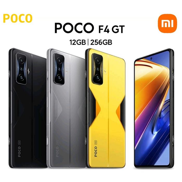 Jual XIAOMI POCO F4 GT 5G 12/256 GB GARANSI RESMI - Cyber Yellow