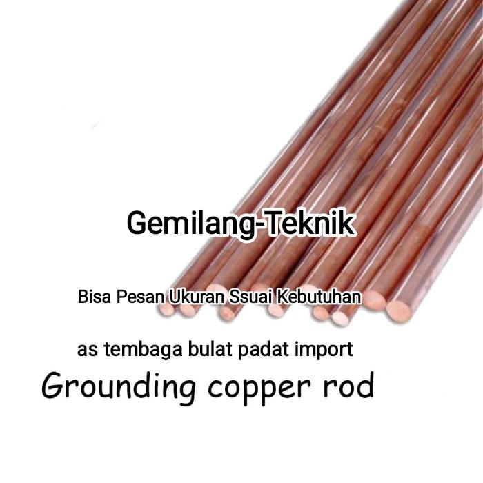 Tembaga Powder Jual As Tembaga 40mm X 150mm - Tembaga Bulat Batangan-Full Tembaga ...