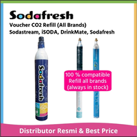 Gambar Voucher Isi Ulang Gas CO2 Untuk Soda Maker (Food Grade) - 1 dari PT Soda Fresh Indonesia Kota Administrasi Jakarta Pusat 1 Tokopedia