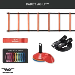READY Paket Agility Wannafit | Agility ladder Kun Mangkok 10Pcs